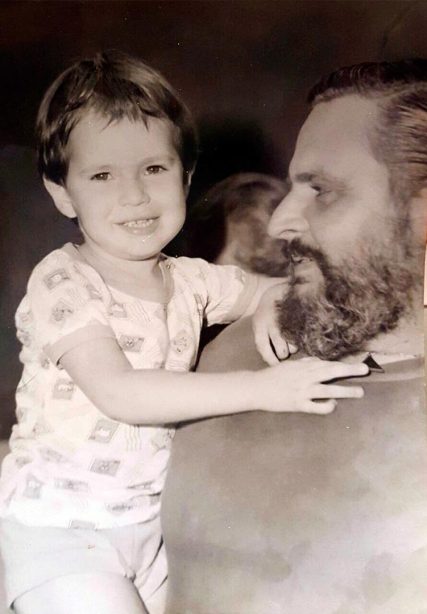 Roberto Antonio Mei e seu filho Ciro Mei Neto